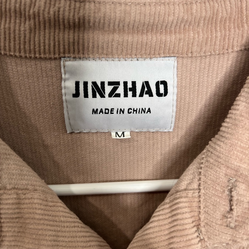 Jinzhao Corduroy Babydoll Style Buttondown - Picture 4 of 10